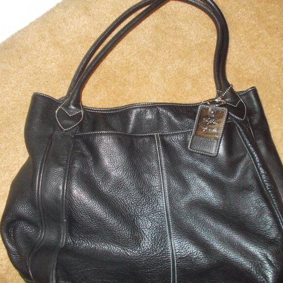 Sophia Caperelli Large Leather Shoulder Bag/Purse - Picture 1 of 5